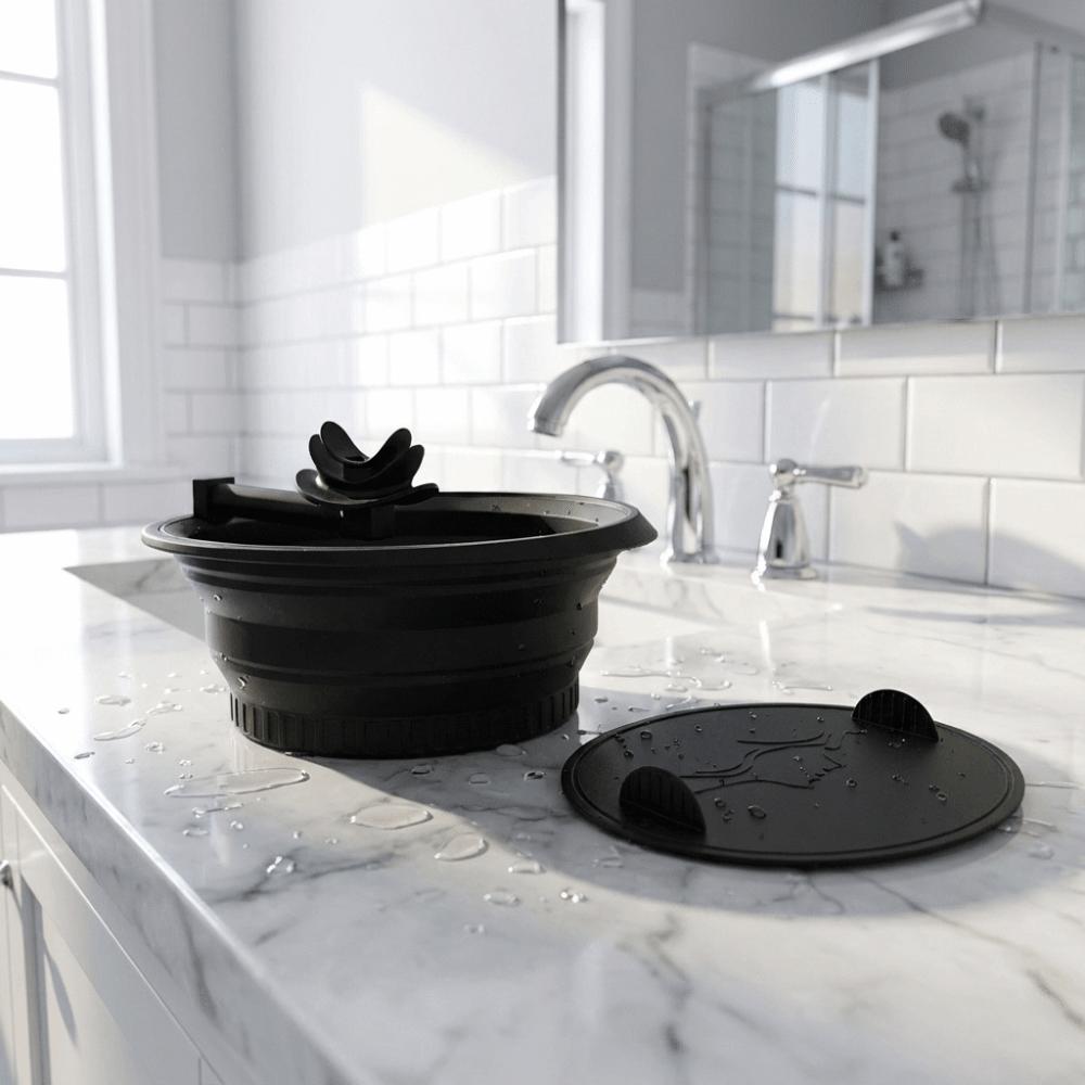 Skin Tightening Breathing Ice Folding Basin Silicone Ice Pack Device  Beauty Tool