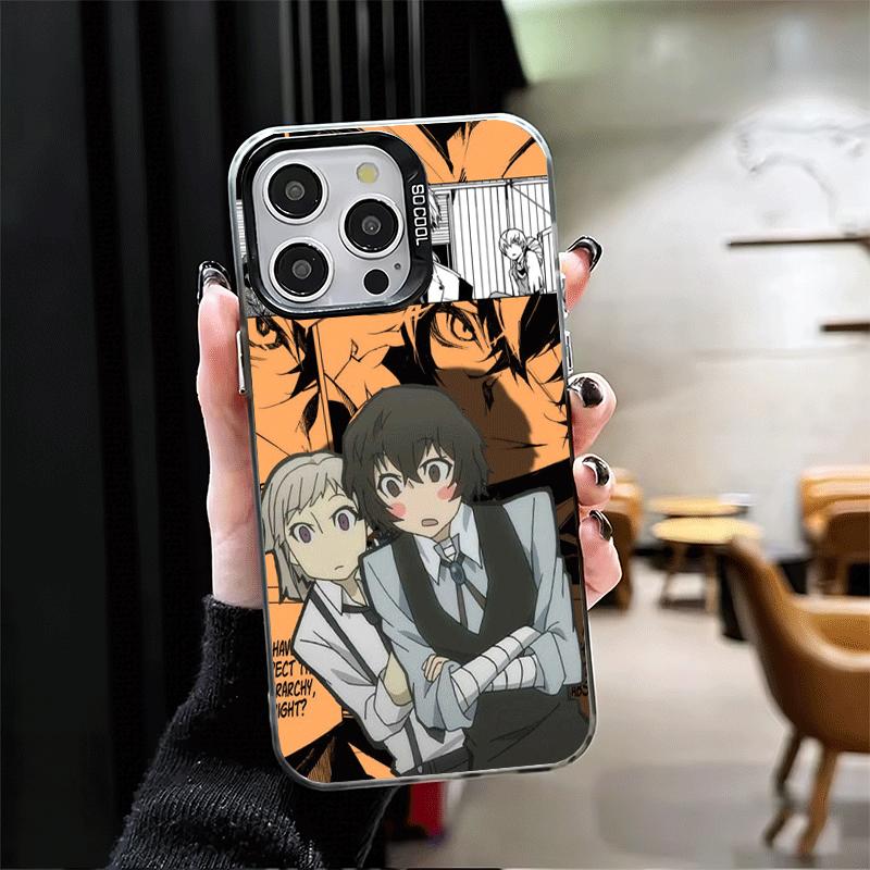 Bungo Stray Dogs Manga Soft Phone Case for iPhone 15 16 17 Pro Max 17Air 16E 14 Plus 13 12 Mini Shockproof Cover Back Shell