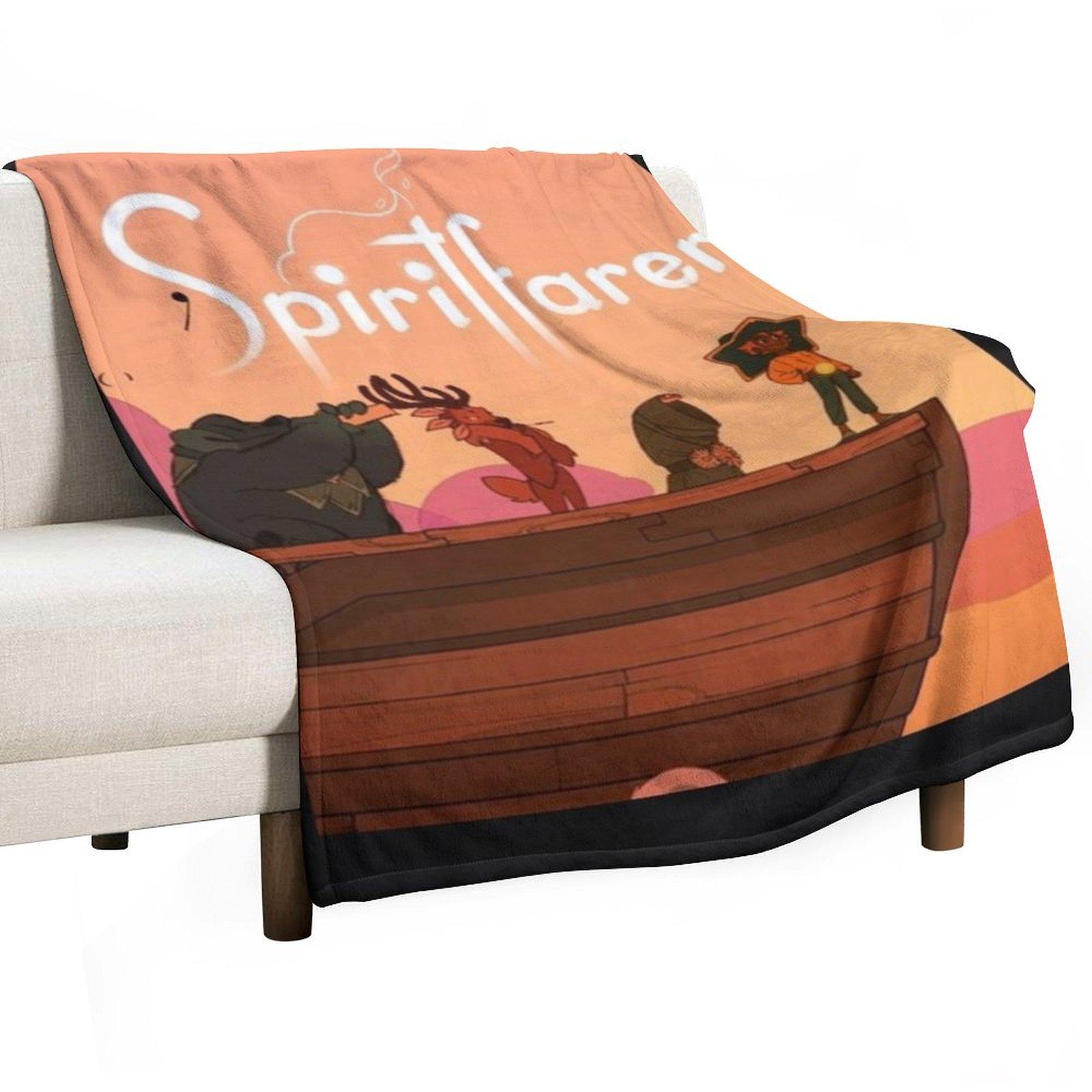 Spiritfarer Throw Blanket Blankets For Bed Personalized Gift Weighted Camping Blankets 30x40in