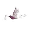 Hummingbird Brooch with Zircon & Freshwater Pearls - Unisex Pin Accessory