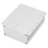 Silver White Aluminum Printed Circuit Board Instrument Box Enclosure Electronic Project Case