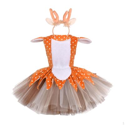 Deer Costume Outfit with Headband for Halloween And Prom Events