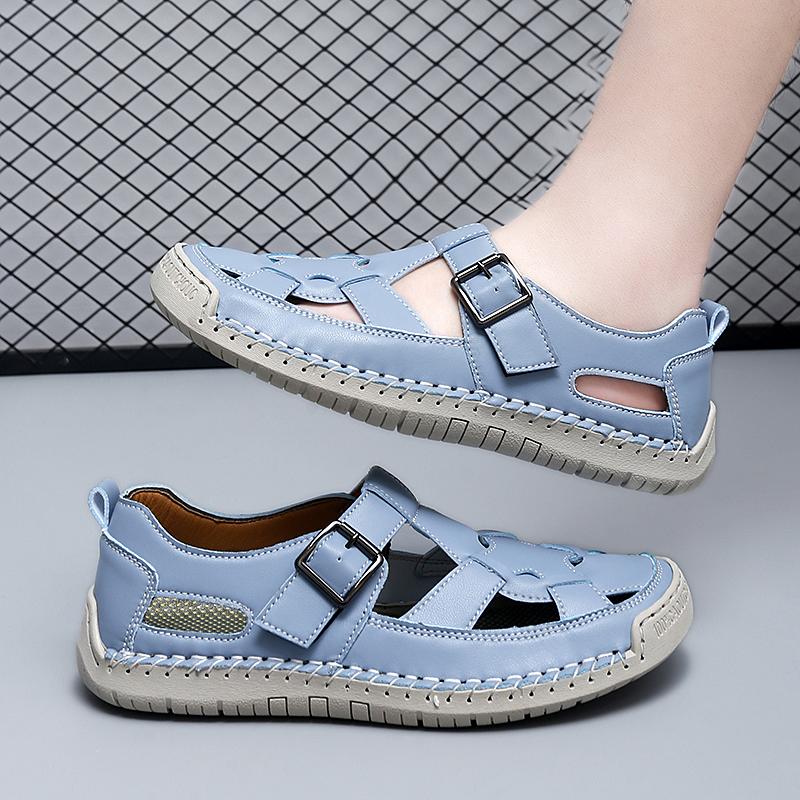 Women's Sandals Summer Essentials Hiking Shoes Black Beach Flat Shoes Casual Soft Roman Sandals for Girl Plus Size