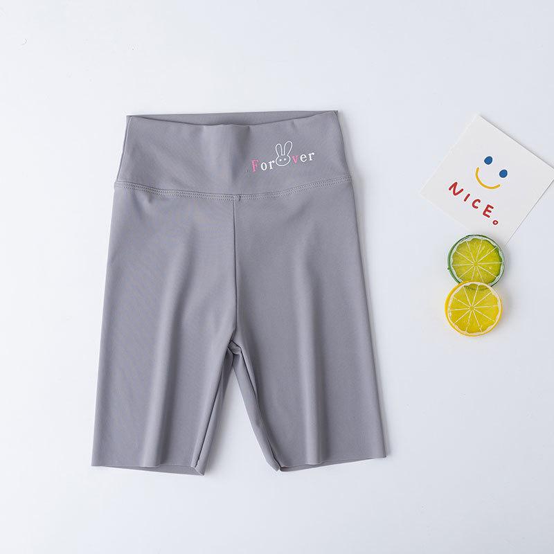 

Детские летние дышащие брюки с высокой посадкой и принтом акул - Эластичная, легкая спортивная одежда для малышей и детей детсадовского возраста 120cm