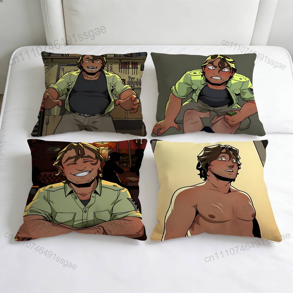 YYKMET SStrade Cool Fashion Square Pillow Case Durable Throw Pillow Cover for Sofa Couch Chair