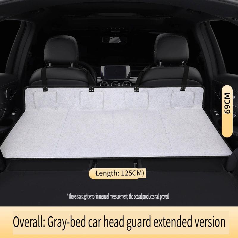 1PC Car Back Seat Extender, Foldable Sleeping Bed for Travel, Portable Camping Mattress Pad for Back Seat