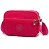 Women’s Nylon Crossbody Bag Small Messenger Bag Multi Pocket Shoulder Purse Lightweight Travel Phone Bag Casual Mini Handbag