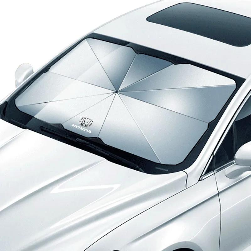 2025 Car New Honda Car Sunshade Umbrella Windshield Folding Front Parasol Umbrella Type Sun Shade For Honda Civic XR-V HR-V Acco