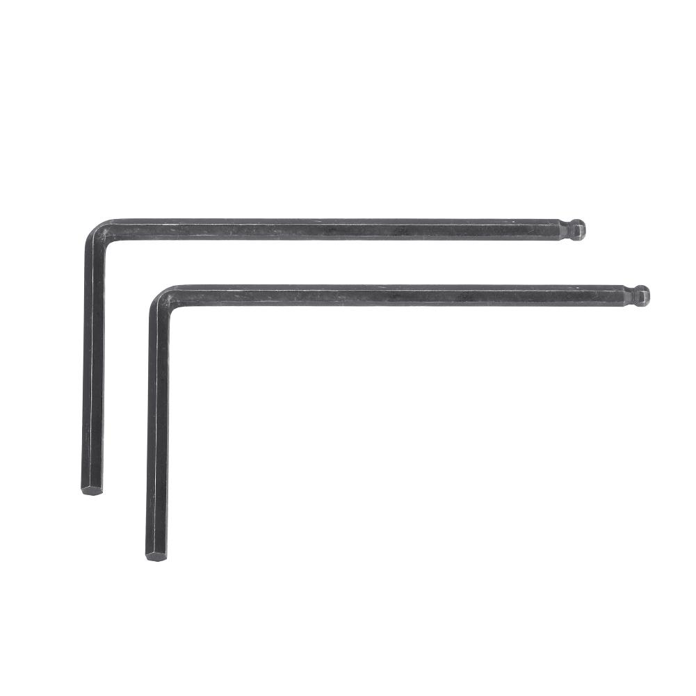 2 PCS Truss Rod Allen Wrench Tool 4mm   5mm Ball End for Martin Acoustic Guitar(Black 5mm)