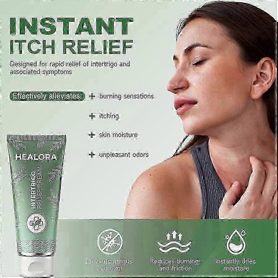 5x Intertrigo Cream Skin Fold Care & Chafing Support Cream Helps Soothe Irritated Skin NaixDC