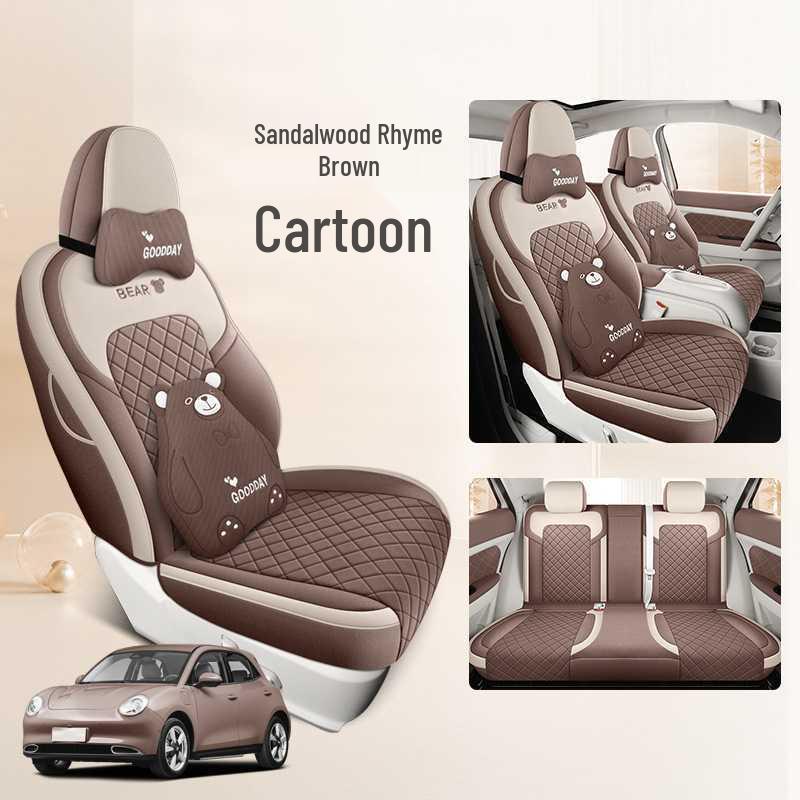 2024 ORA Good Cat All-Season Linen Car Seat Cover