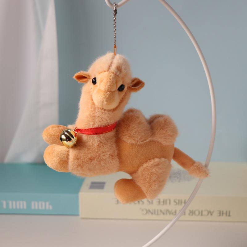 Cute Camel Plush Keychain - Adorable Desert Camel Doll Bag Charm