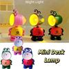 Mini LED Miniature Desk Lamp Foldable Design Night Light Boy Toy Desk Lamps  Children's Birthday