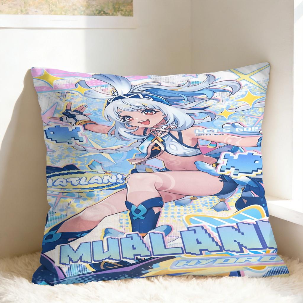 Anime Game G-Genshin Impact Pillow Case Comfy Pillow Cover For Wedding Party Home Decor Fashion Pillowcases
