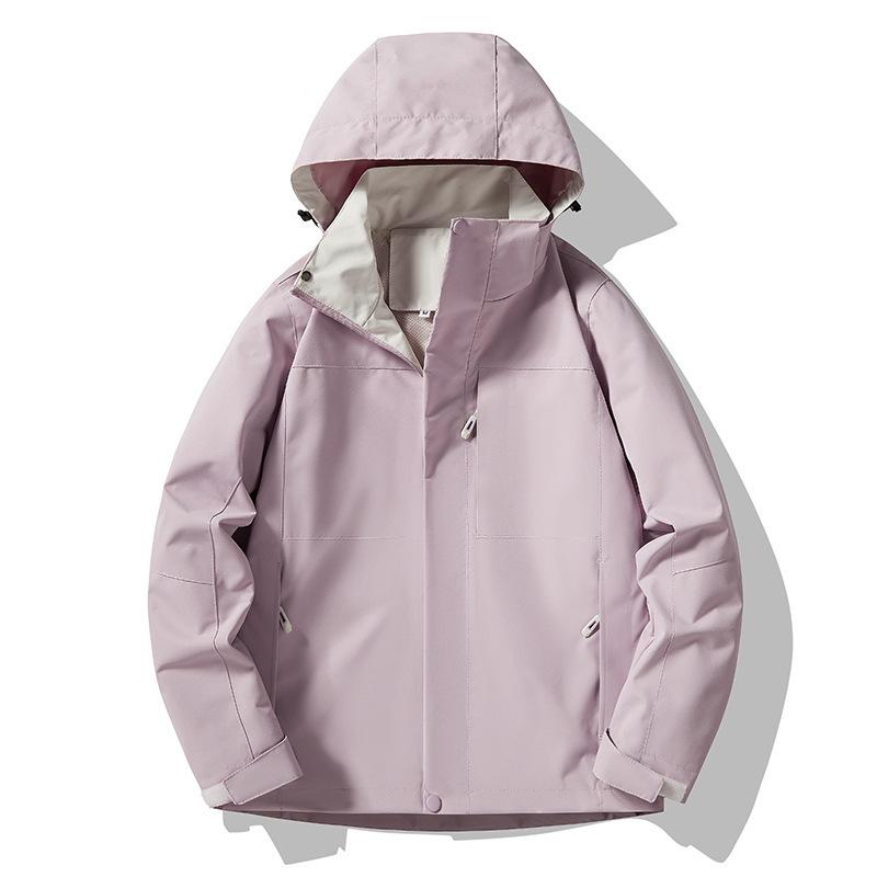 Outdoor Jacket for Men and Women In Spring and Autumn New Waterproof and Windproof Breathable Sports and Leisure Couple Jacket Mountaineering Suit