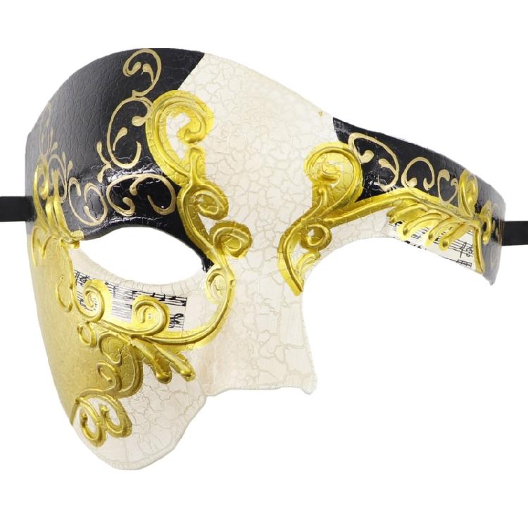 Masquerade Masks Venetians Party Mask Mardi Gras Mask with Adjustable Straps for Women Men Carnivals Prom Mask Gift