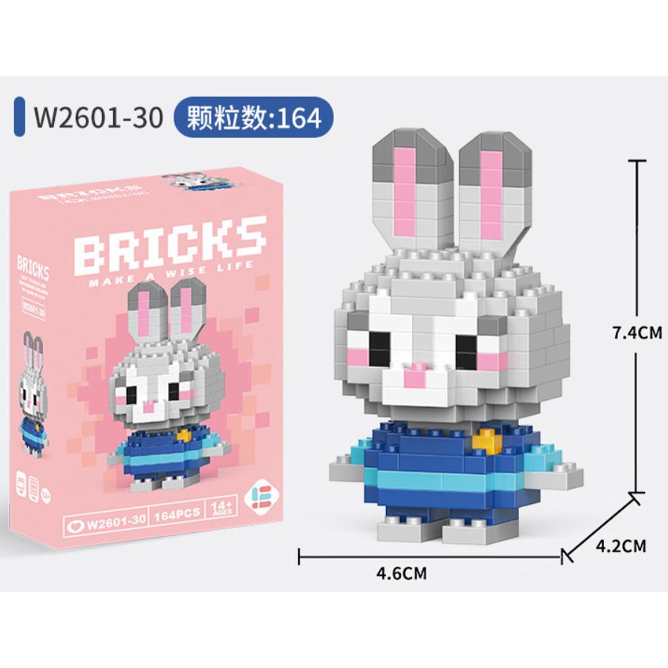 Stitch Toys Building Blocks  Pikechu lega Anime Cartoon Character Model Building Blocks Toy for children Gift