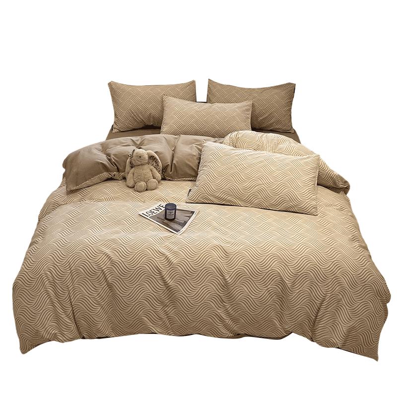 Grace Class A 7A Antibacterial 100% Cotton 4-Piece Bedding Set