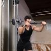 Pull Down Handle Cable Machine Attachment Handle Ergonomic Gym Handle for Triceps Exercise Muscle Training Gym Workout