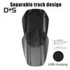 Car Door LED Logo Projector Lights Rechargeable Wireless Step Courtesy Welcome Lights Carbon Fiber Smart Infrared Sensor Car Light