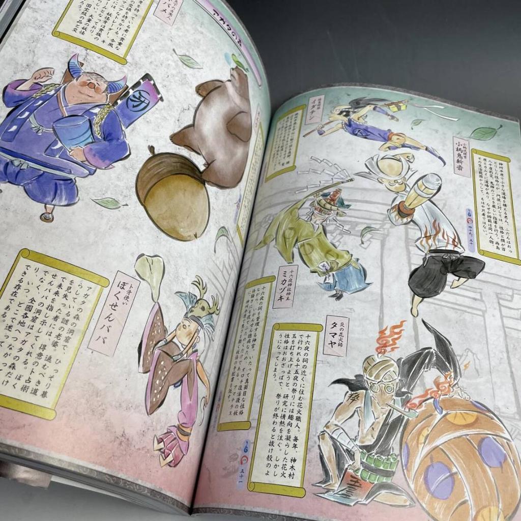 [USED] Okami Ezoushi Kizuna Okami Artwork Collection Tendo Taishi Issun Collection 2006 First Edition Capcom