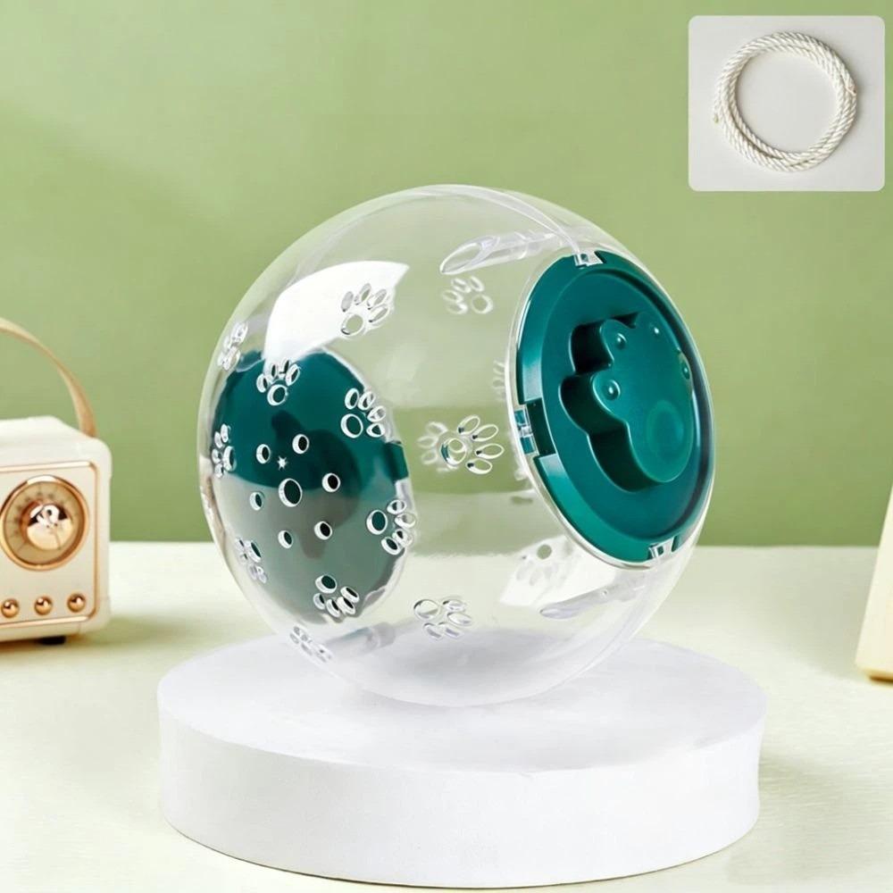 Escape Proof Hamster Running Ball Portable Small Pet Running Ball Hamster Exercise Ball Small Pet 15cm зелёный