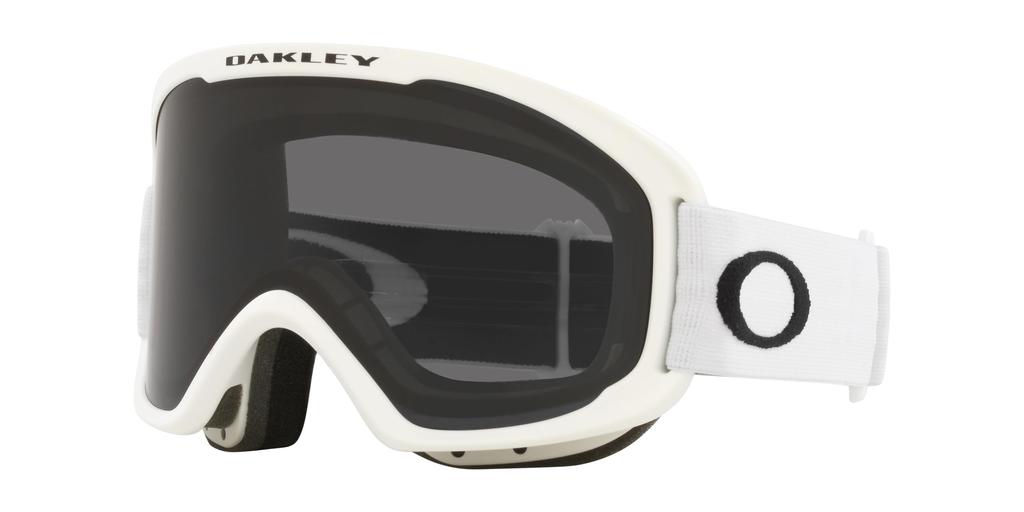 Oakley PRO M Matte Grey One Size O-FRAME 2.0 Goggles, White/Dark Lens,