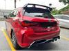 9-piece Rear Spoiler, Roof Spoiler, and Diffuser Kit for 2020 Honda City RS Hatchback.