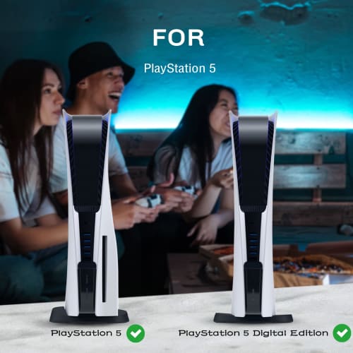 AQIDAP 5 Port USB Hub for PS5 USB Fast Expansion Hub Charger USB Extender Compatible with PlayStation 5 Game Console, 4 USB, 1 USB Charging Port, 1 Ty