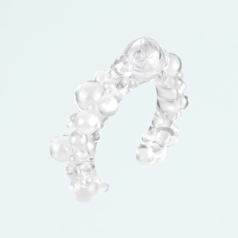 

lowool Clear bangle One isze
