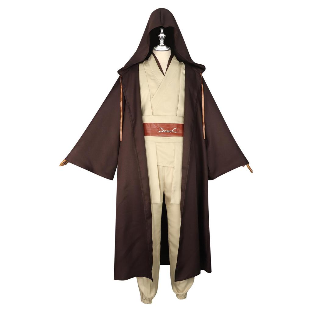 Obi-Wan Kenobi Jedi Knight Star Wars Halloween Cosplay Costume