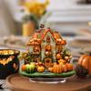 2D Acrylic Standee, Halloween Pumpkin House Desktop Decoration for Living Room, Entryway and Home Display, No.8