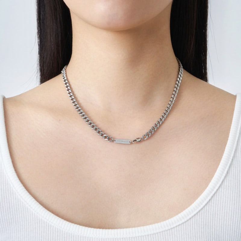

cozywaveclub BASIC CHAIN NECKLACE 02 2(53cm)