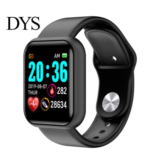 Y68 Waterproof Heart Rate Blood Pressure Monitor Smart Bracelet for iOS Android