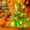 Milu Christmas Tree Music Box Children's 3D Three-dimensional Puzzle DIY Christmas Kindergarten Gift