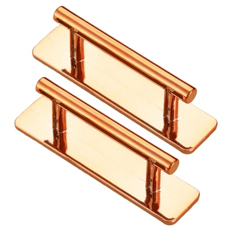 Strong Adhesive Plastic Door Pulls Smooth Grip Design Rustproof Easy To Clean Door Handles for Aluminum Wood Glass Door