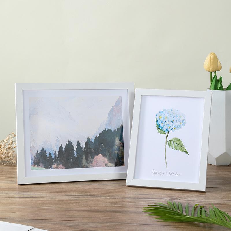 Custom Wooden Picture Frame - Wall/Tabletop, 5-10 Inch, A4, Hot-Selling