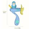 Cute Hand Fan Cartoon Handheld Summer Fan Manual Mini Portable Small Hand Cooling Fan for Kids Adult Home Outdoors