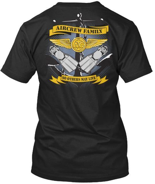 Rescue Swimmer Aircrew Family Tee T-Shirt Made in the USA Size S to 5XL Unisex T-Shirt XL