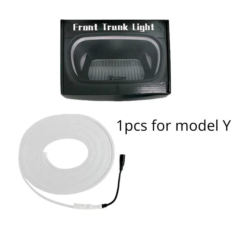 

Для Tesla Model3/Y аксессуары светодиодная полоса света багажника багажника яркое окружающее освещение гибкий багажник кемпинг стойло Lingting White