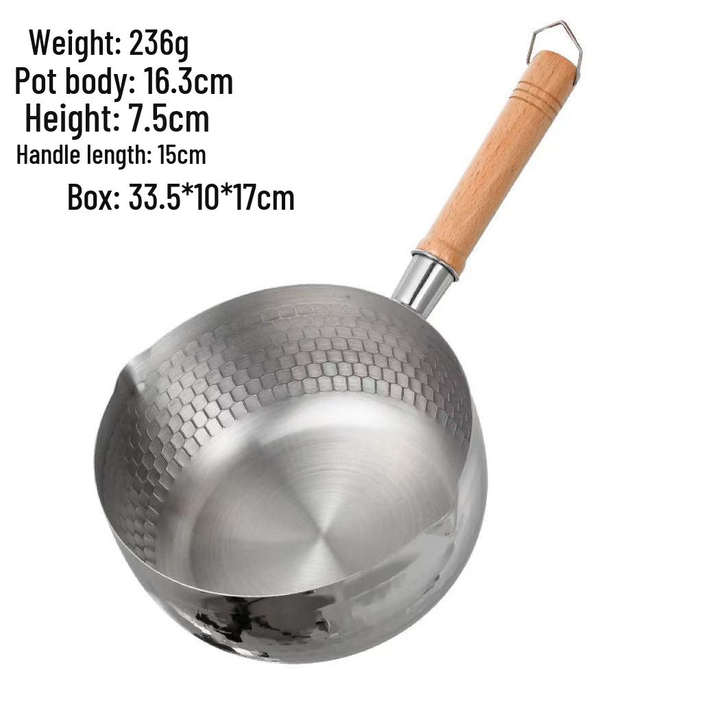 Multifunktionaler Antihaft-Topf aus Edelstahl für Suppe, Milch und Babynahrung