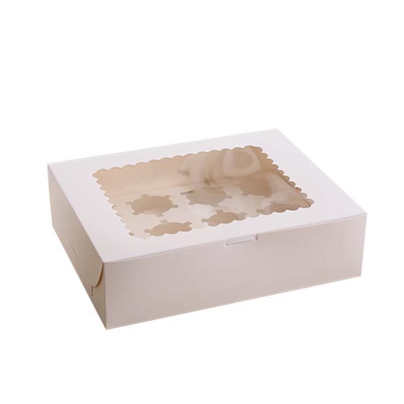 12-Cavity Cupcake & Muffin Boxes (20-Pack)