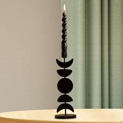 Candle Holder for Centerpiece, Iron Stand Pillar Candles, Fireplace And Wedding