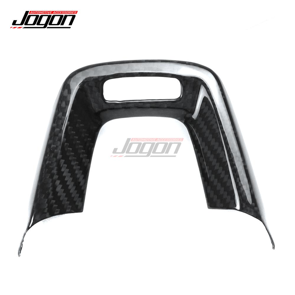 

Real Carbon Fiber Car Interior Steering Wheel Panel Cover Trim Accessories For Acura Integra Type S A-Spec 2022 2023 2024 2025