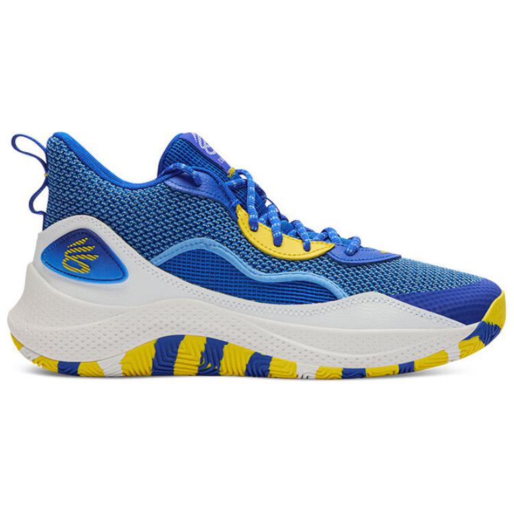 Under Armour Кроссовки унисекс Curry 3Zer0 24 Warriors синие командно-королевские белые 3027626-400