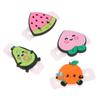 8Pcs/Lot Tennis Vibration Dampeners Cartoon Fruit Shape Tennis Racket Anti Vibration Tennis Racquet Damper Tennis Accessories