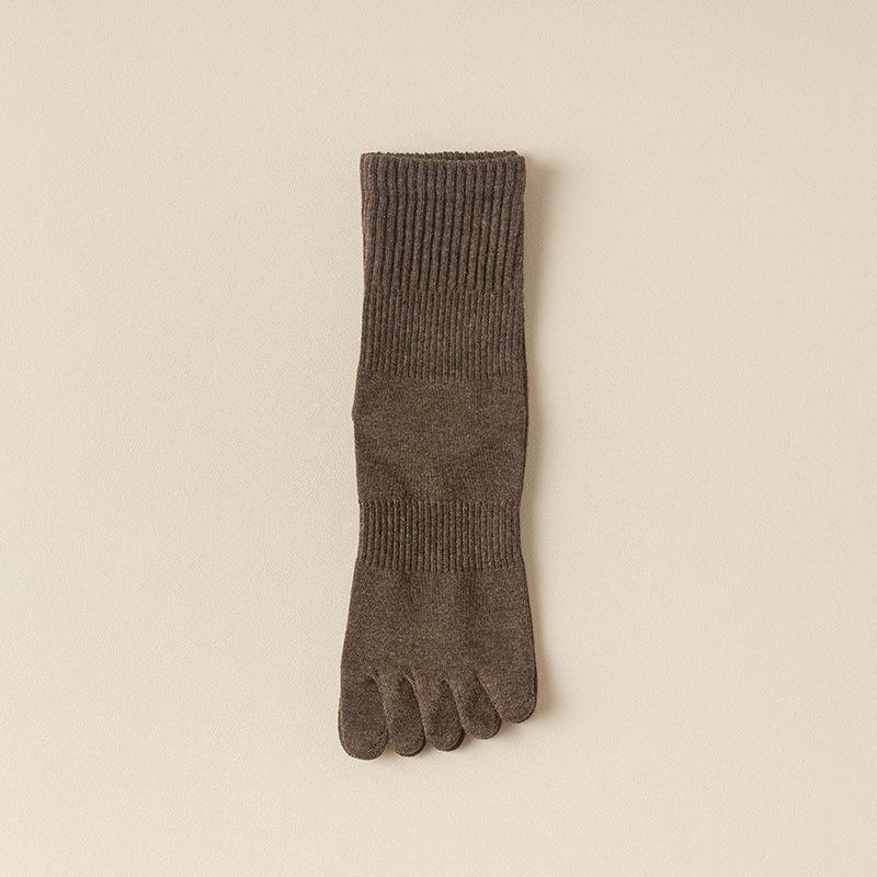 1 Pairs Spring Five Fingers Women Socks Japan Style Solid Colour Ladies Split Toe Sports Socks kawaii Cotton Harajuku Toe Socks