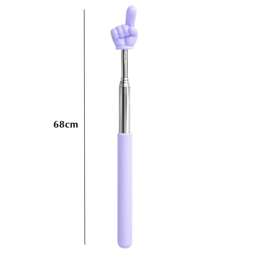 Telescopic Teachers Pointer Finger Pointer Stick Plastic Collapsible Finger Pointing Stick Classroom Essentials for Home