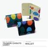 Tsumori Chisato Bifold Wallet Small Wallet Colorful Zoom Dot