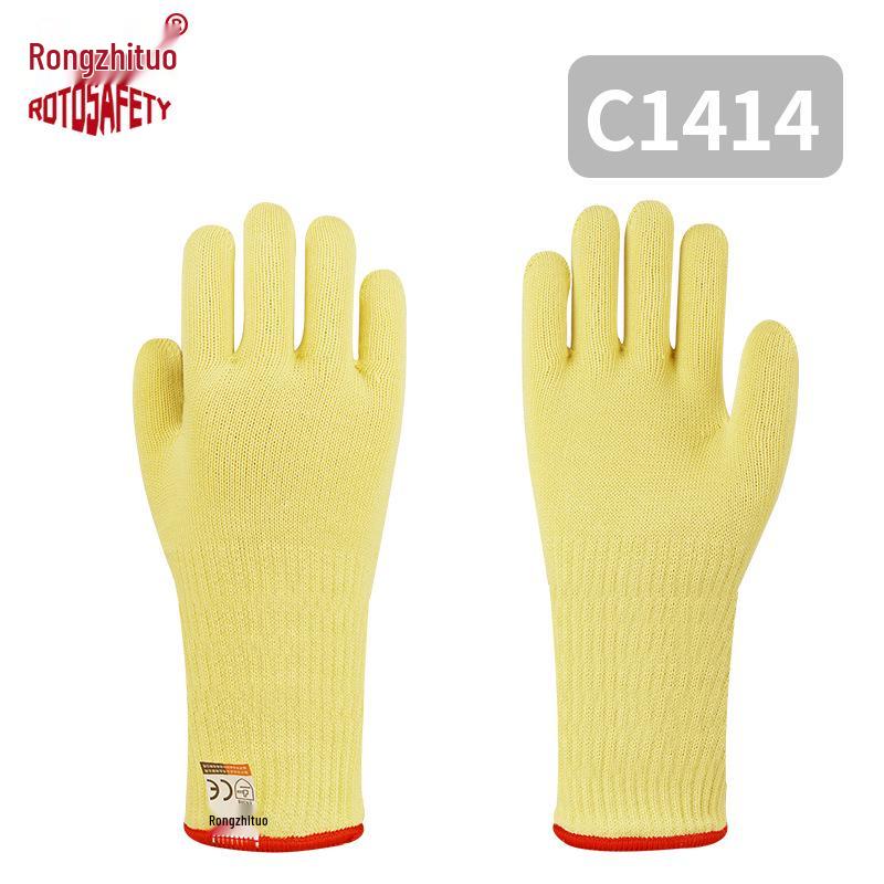 Ohnivzdorné Žáruvzdorné Flexibilní Aramidové Rukavice - Vysoká Teplota a Ochrana proti Řezu